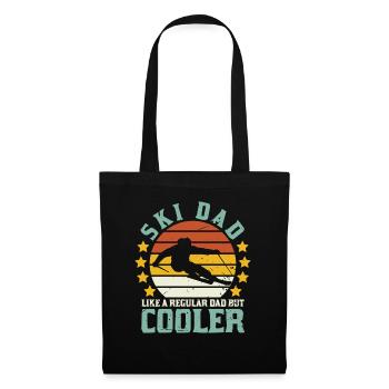 Ski Dad Like a Regular Dad but Cooler - Tote Bag - black - Front