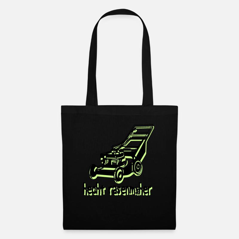 hecht rasenmäher - Stoffbeutel - Schwarz