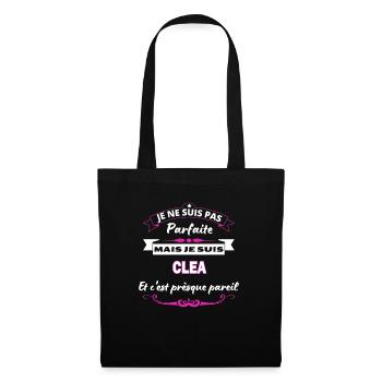 je ne suis pas Parfaite Clea - Sac en tissu - noir - Devant
