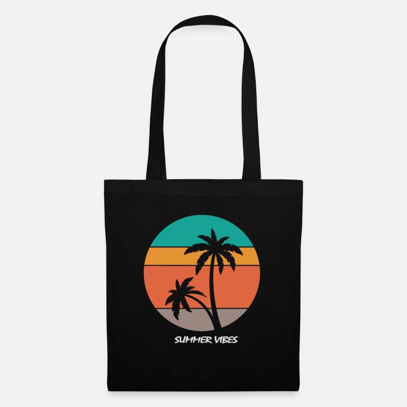 Summer Beach Vibes - Tote Bag - black