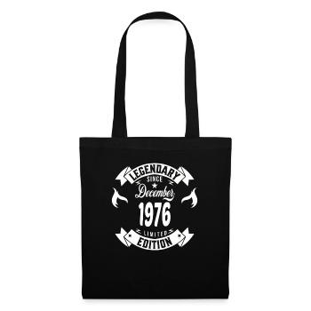 Legendary since december 1976 - Tote Bag - black - Front