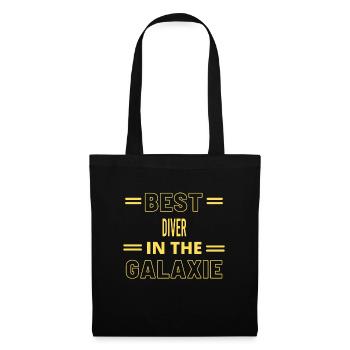 Das Beste aller Zeiten IM GALAXIE DIVER - Stoffbeutel - Schwarz - Vorne
