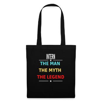 The Man The Myth The Legend INTERN - Tote Bag - black - Front