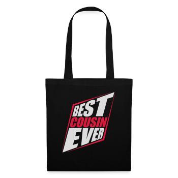 best cousin ever quote - Tote Bag - black - Front