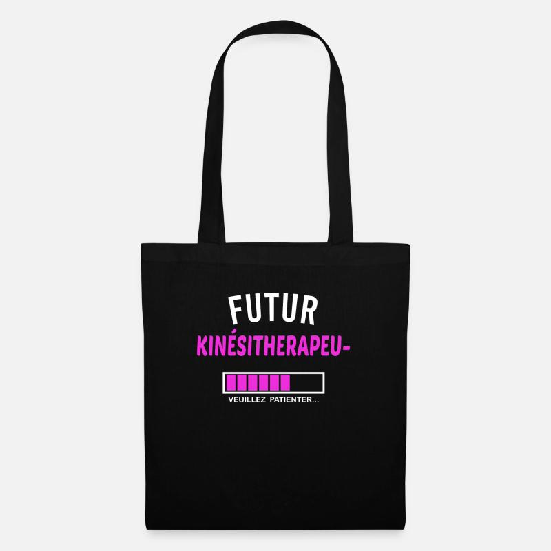 futur kinésitherapeute - Sac en tissu - noir
