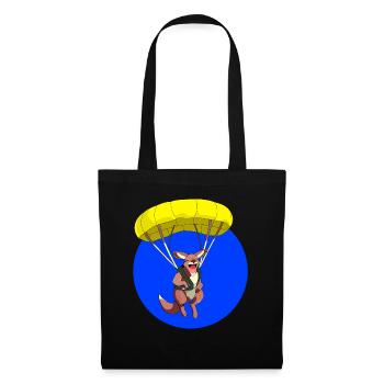 Parachute Kangaroo Loco Animal Squad - Sac en tissu - noir - Devant