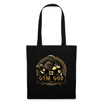 Or Grec Antique Dieu Zeus Gym - Sac en tissu - noir - Devant