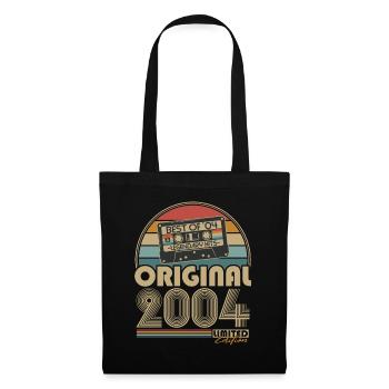 Original 2004 Vintage Vintage Retro Birthday - Tote Bag - black - Front
