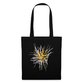 Abstract - Tote Bag - black - Front