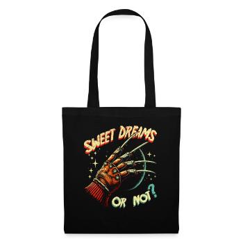 Un cauchemar sur Elm Street - De beaux rêves, ou pas ? - Sac en tissu - noir - Devant