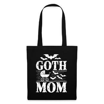 Maman gothique ! Alt Esthétique Goth Maman Emo - Sac en tissu - noir - Devant