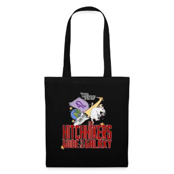 hitchhickers guide to the galaxy - Tote Bag - black - Front