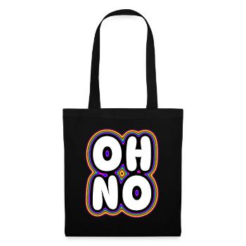 Oh No - Tote Bag - black - Front