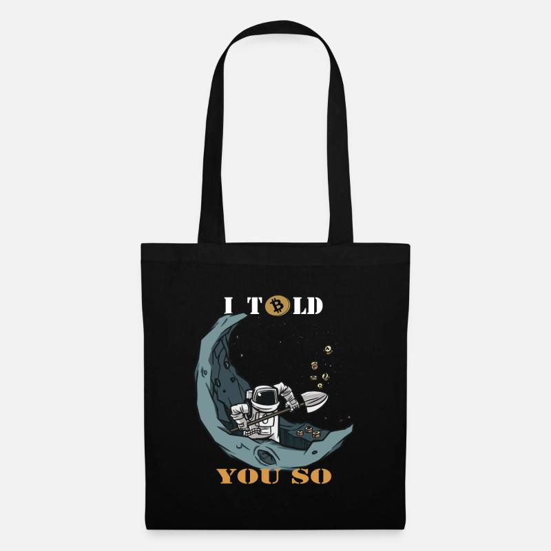 Bitcoin - Tote Bag - black