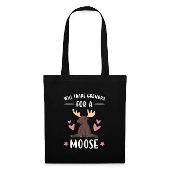 Elk Will Trade Grandpa For A Moose - Tote Bag - black - Front