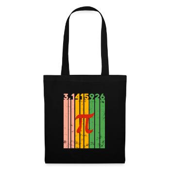 Math Gift Nerd Teacher Math Teacher Math - Sac en tissu - noir - Devant