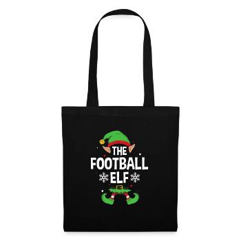 Elfe de cadeau de Noël de famille assorti de groupe - Sac en tissu - noir - Devant