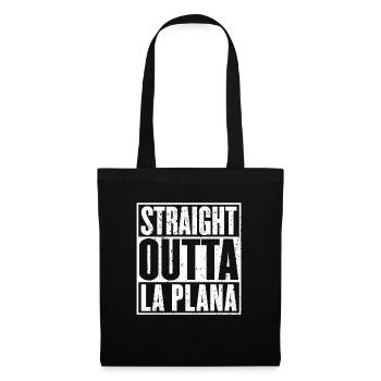 Straight Outta La Plana Vintage - Sac en tissu - noir - Devant
