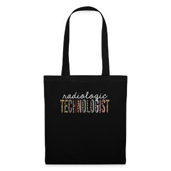Radiologic Technologist Leopard Print Funny Gift - Tote Bag - black - Front