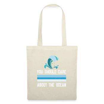 Vous devriez vous soucier de la vie aquatique de l’océan - Sac en tissu - nature - Devant