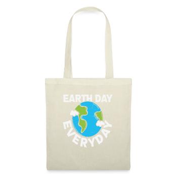 Earth Day Alltag Planet Erde Zitate - Stoffbeutel - Natur - Vorne