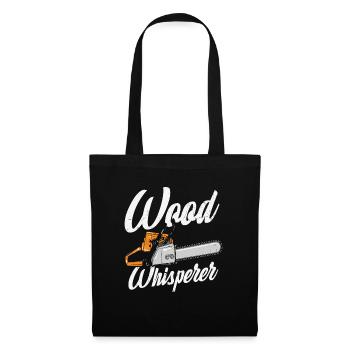 Wood Whisperer Quotes - Tote Bag - black - Front