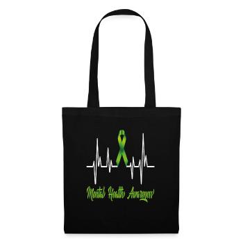 Mental Health Awareness - Tote Bag - black - Front
