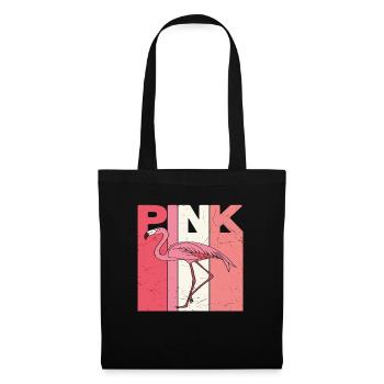 Citations de Pink Flamingo - Sac en tissu - noir - Devant