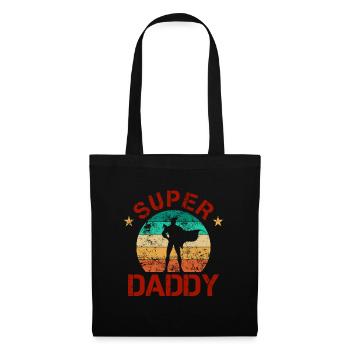 Your father is your hero! - Tote Bag - black - Front