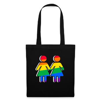 Orgueil - Sac en tissu - noir - Devant