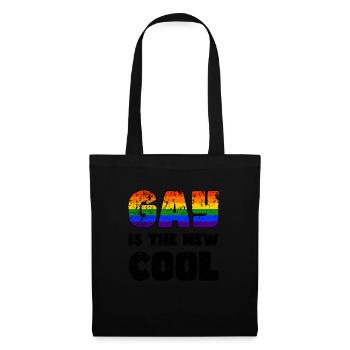 Pride LGBTQ. Aussage - Stoffbeutel - Schwarz - Vorne