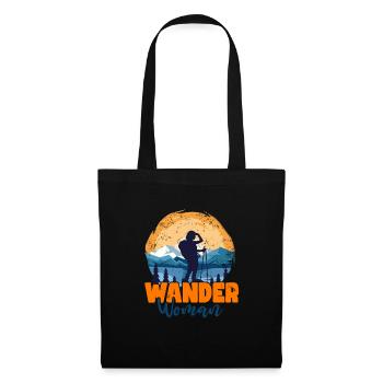 Wander Women in Nature - Tote Bag - black - Front