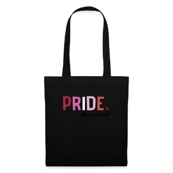 Pride LGBT love wins, we are queer and proud - Tote Bag - black - Front