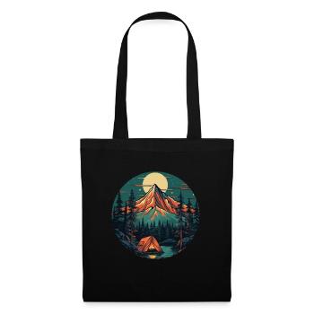 Forest Nature Trekking Adventure - Tote Bag - black - Front