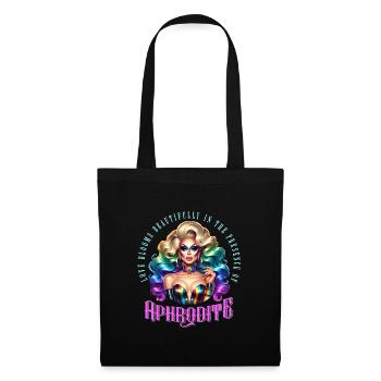 Pride LGBTQ Drag Queen Aphrodite Elegance - Tote Bag - black - Front