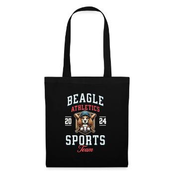 Baseball 2024 Beagle Sport - Unique Beagle - Tote Bag - black - Front