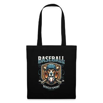 Baseball 2024 Beagle Sport - Unique Beagle - Tote Bag - black - Front