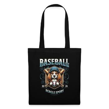 Baseball 2024 Beagle Sport - Unique Beagle - Tote Bag - black - Front
