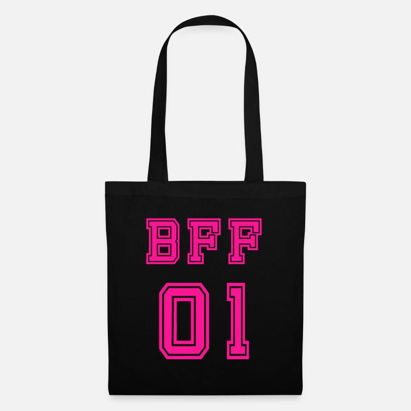 BFF - Stoffbeutel - Schwarz