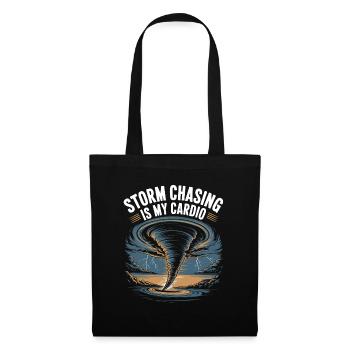 Storm Chaser Costume Storm Chaser - Tote Bag - black - Front