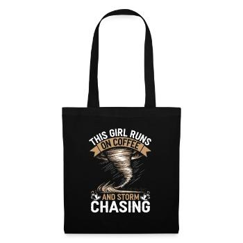 Storm Chaser Costume Storm Chaser - Tote Bag - black - Front