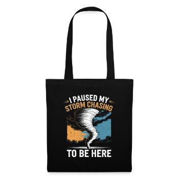 Storm Chaser Costume Storm Chaser - Tote Bag - black - Front