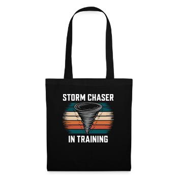 Storm Chaser Costume Storm Chaser - Tote Bag - black - Front