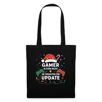 Gamer Gaming Gamer Gaming Christmas - Tote Bag - black - Front