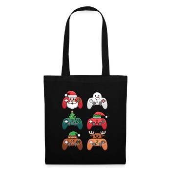 Gamer Gaming Gamer Gaming Christmas - Tote Bag - black - Front