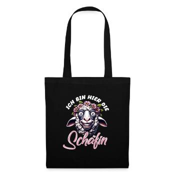 Kölle Alaaf I'm Here The Sheep Fun - Tote Bag - black - Front