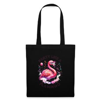 Kölle Alaaf Party like a flamingo atmosphere - Tote Bag - black - Front