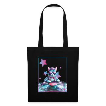 DJ Mix, Ai Cat - Tote Bag - black - Front