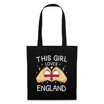 England Flag Vintage English Flag UK GB - Tote Bag - black - Front