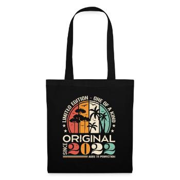 Légendaire depuis 2022 Born Vintage Birthday - Sac en tissu - noir - Devant